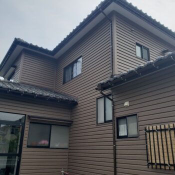 新潟市東区M様邸：雨樋工事（補修工事）