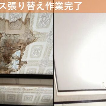 【現場レポート】新潟市北区島見町 A様邸：雨漏り修理工事：内装クロス張り替え作業完了