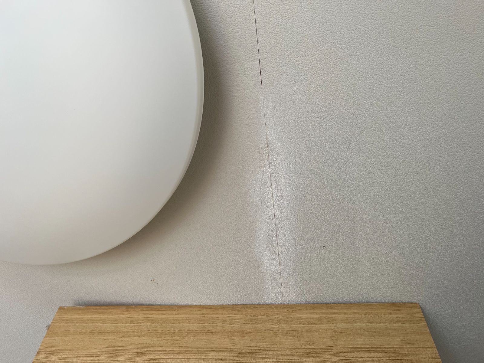 別部屋雨漏り状況