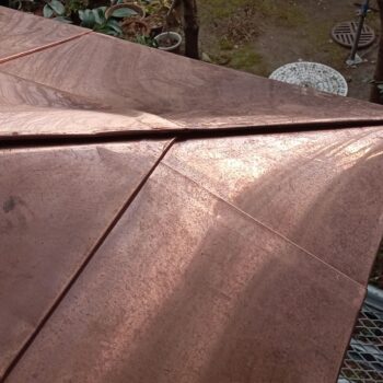 西蒲原郡弥彦村 K様邸：屋根瓦部分交換・雨樋部分補修・銅板屋根部分補修