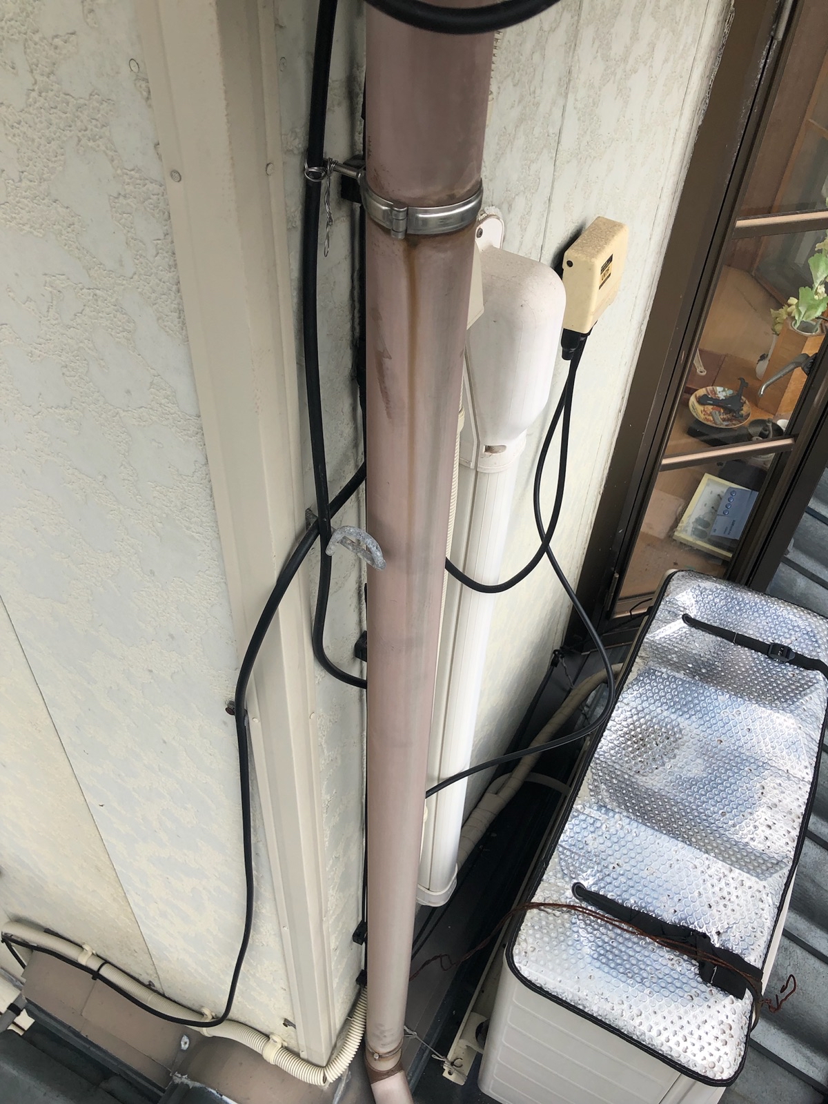 竪樋金具のみ交換