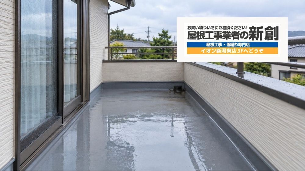 ベランダから下の階へ水漏れしたら？原因・応急処置・防水工事の判断基準