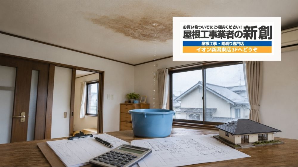 雨漏り修理の費用相場はいくら?屋根・外壁・ベランダなど原因別の料金と見積もりの見方