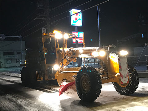 道路の除雪
