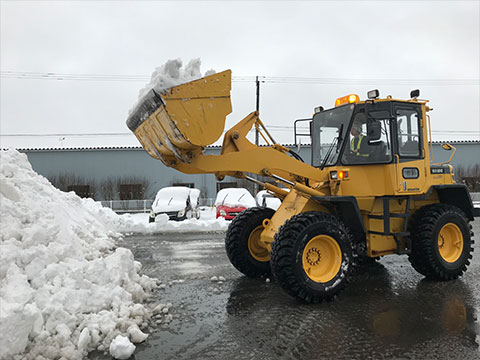企業·工場の除雪