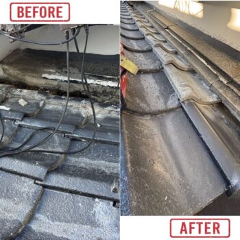 お陰様で悩まされていた雨もりが治まり、雨の日も快適に過ごせるようになりました。