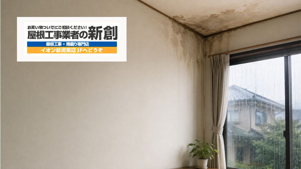 新潟市で雨漏りかもと思ったら｜見逃すと危険な症状と診断前に確認すべきこと