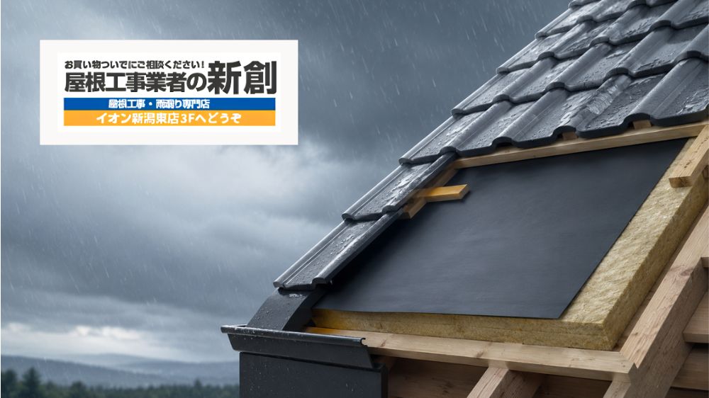 屋根防水シートの寿命は何年？雨漏りする前に知っておきたい張り替え時期