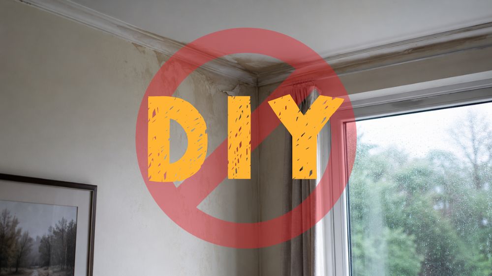 DIY補修は応急処置にとどめたほうが安全