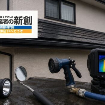 新潟市で雨漏りの赤外線調査は有効？目視・散水調査との違いと使い分け
