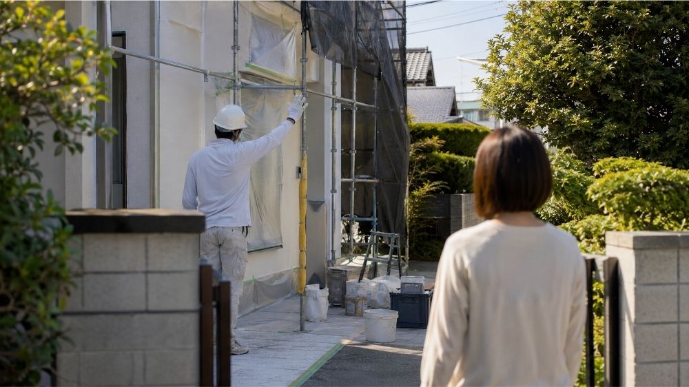 紹介したくなる会社かどうかは工事中の現場にも表れます