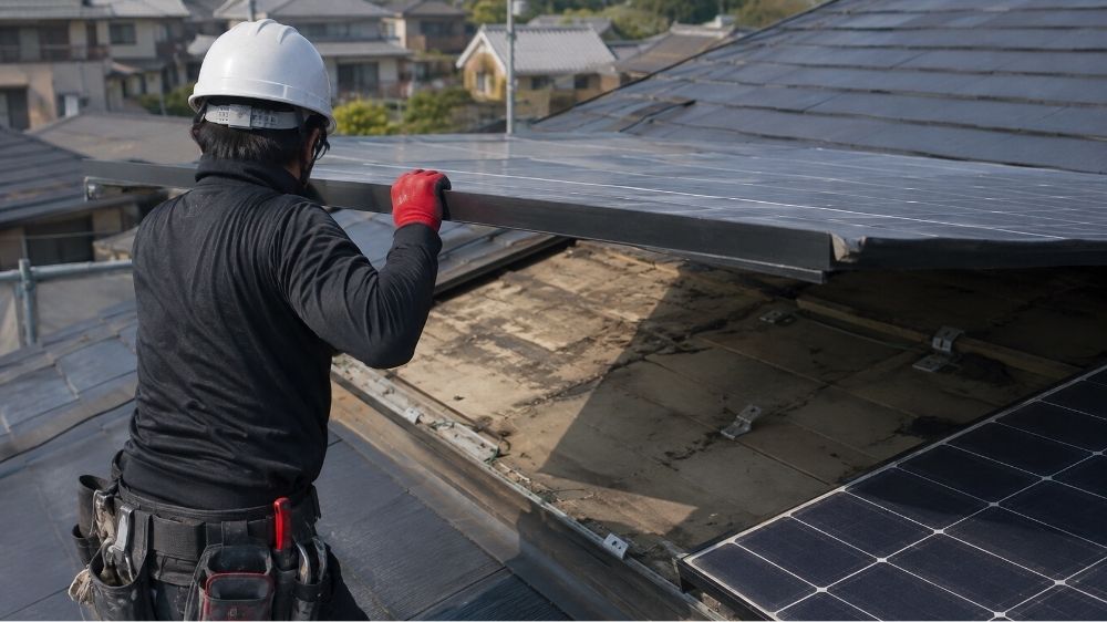 太陽光パネルがあるからといって設置業者の施工不良とは限りません