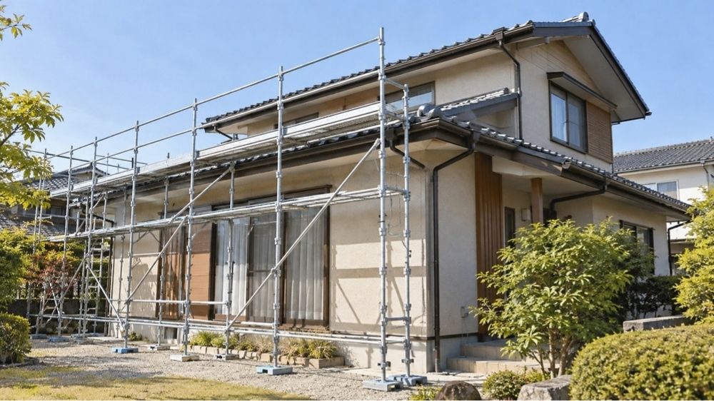 足場費用は床面積だけでは比較できない