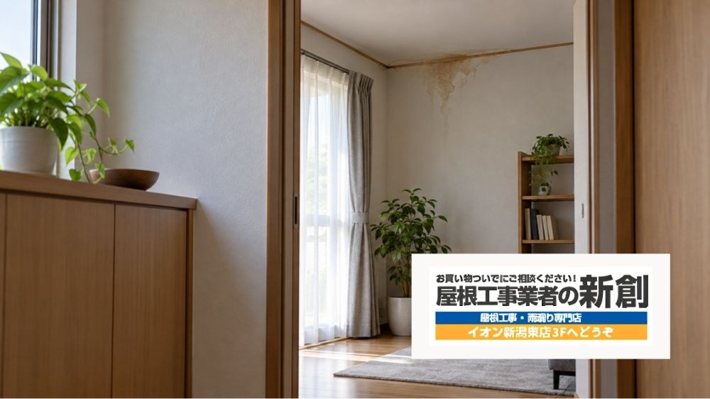雨漏りの調査準備に迷ったら新創へご相談ください