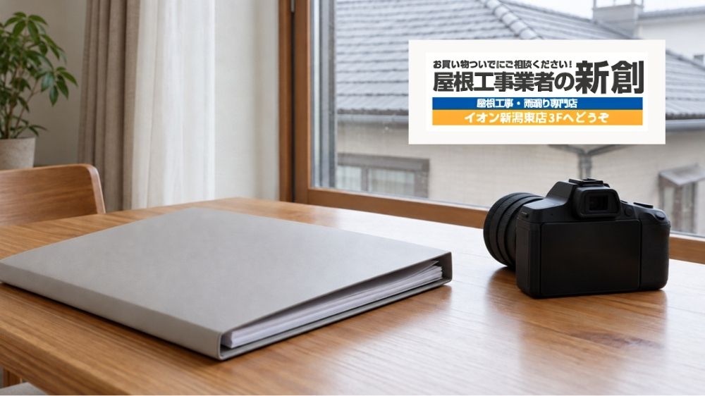 新潟市の雨漏り修理後に何を確認する？工事写真・完了説明・再相談のポイント
